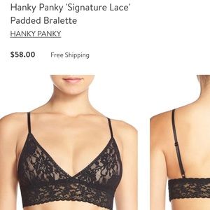 Hanky Panky Signature Padded Lace Bralette
